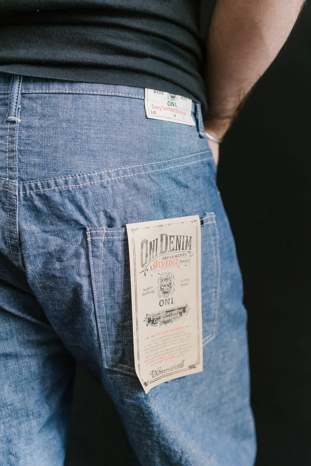 022-SVCH - 8.5oz "Selvedge Chambray" Denim - Relax Straight Fit