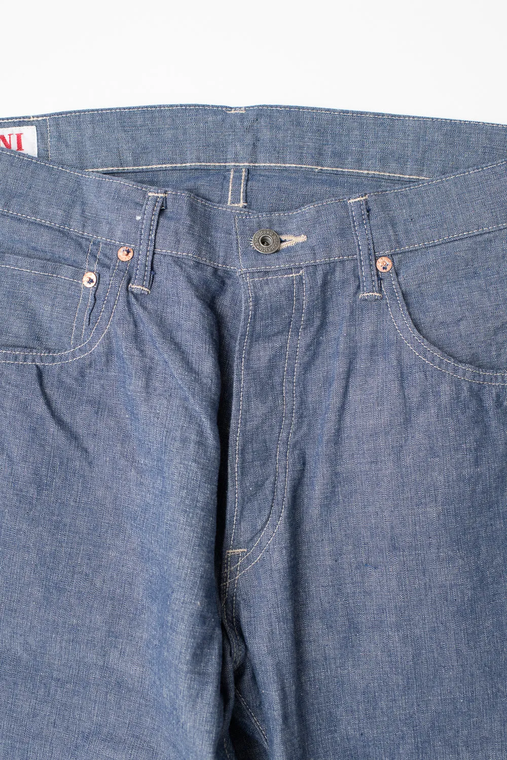 022-SVCH - 8.5oz "Selvedge Chambray" Denim - Relax Straight Fit