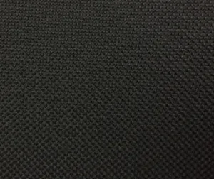 By the Yard: Black Cotton Canvas Fabric - 12oz Weight