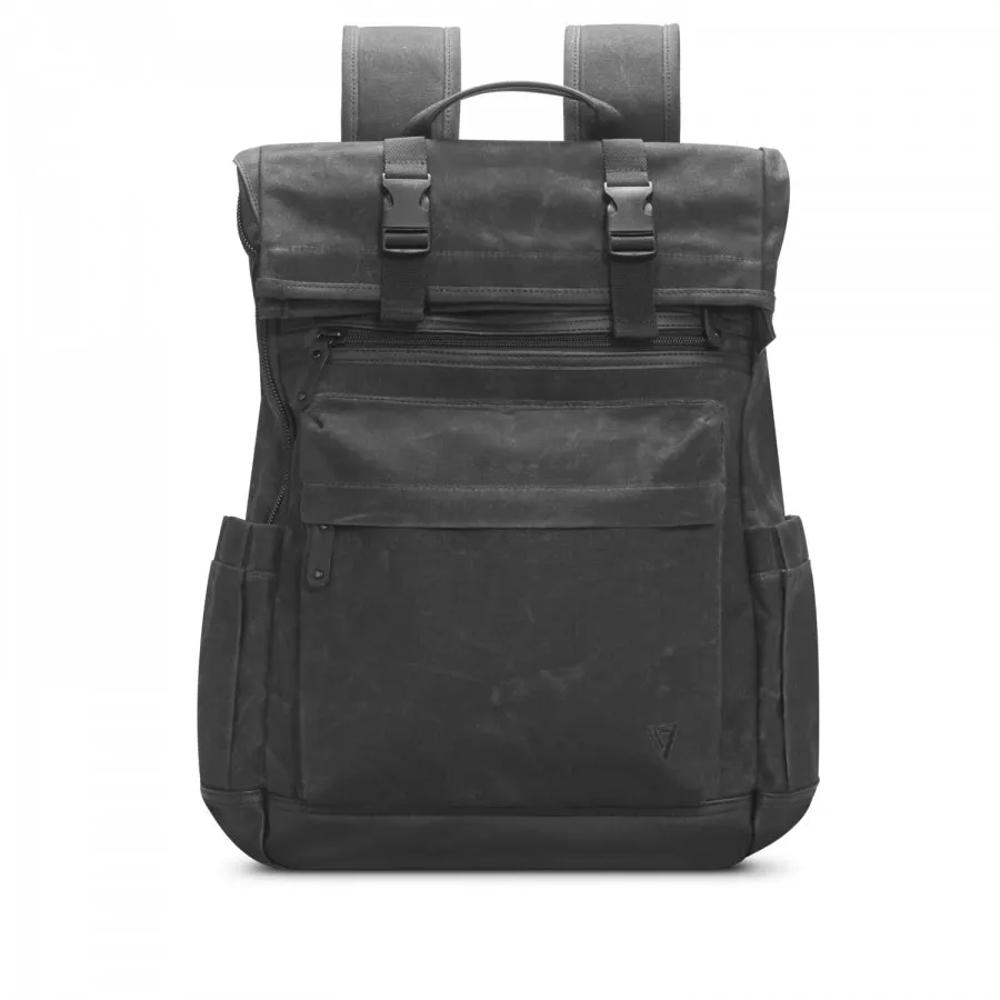 16In Elite Canvas Backpack Blk