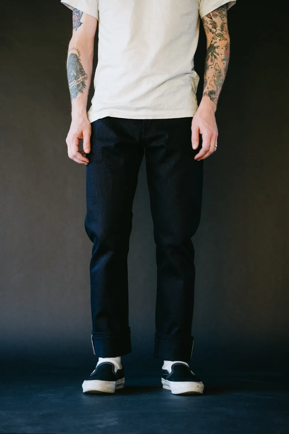 17oz - Cryptic Indigo x Stealth Selvedge - Stanton Fit