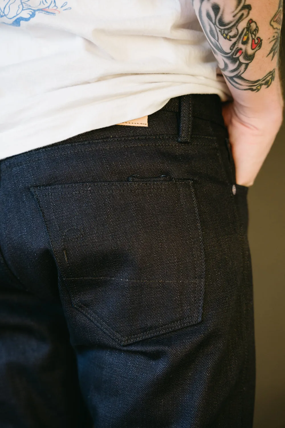 17oz - Cryptic Indigo x Stealth Selvedge - Stanton Fit