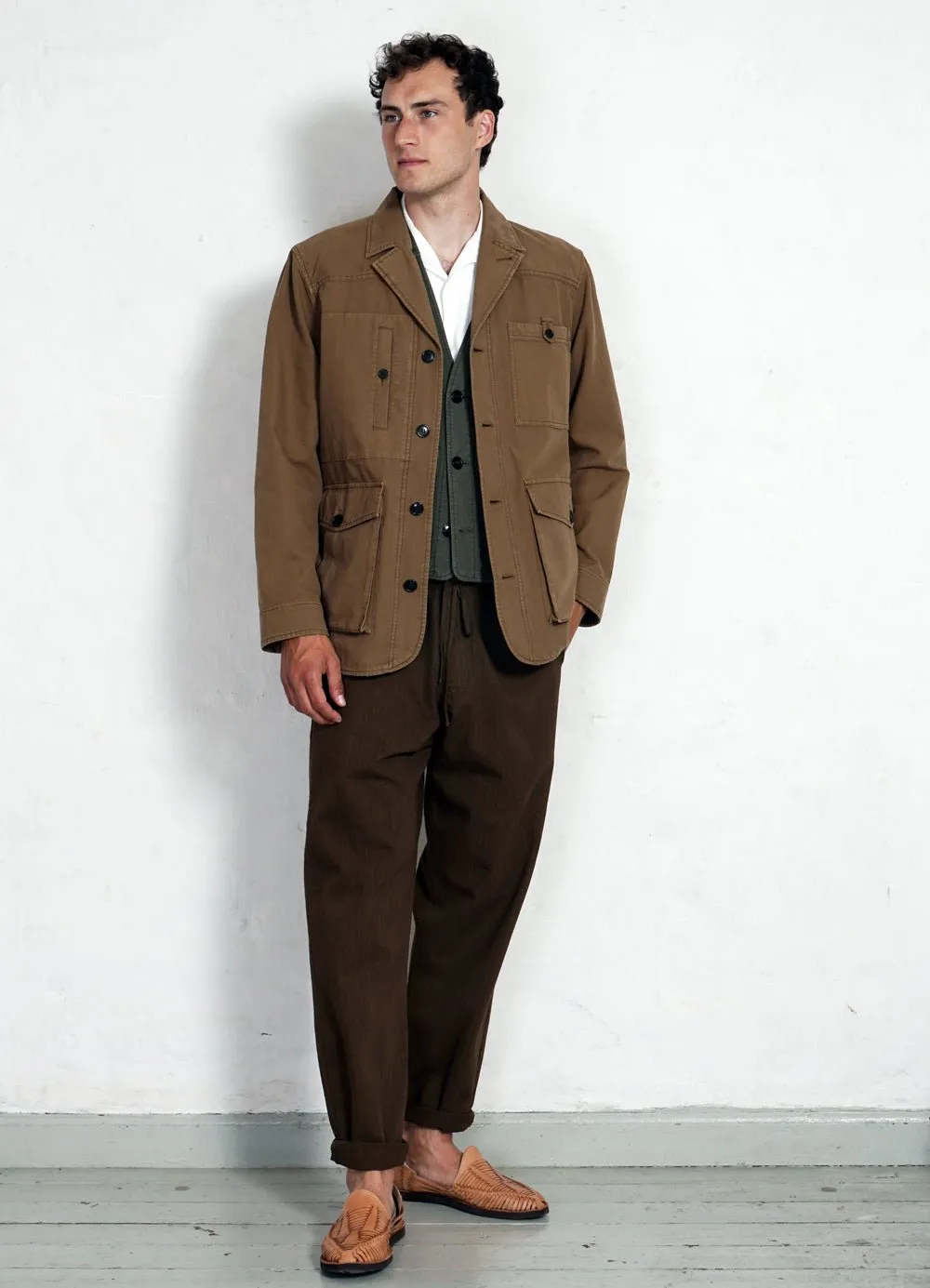 ASLAK | Utility Jacket | Khaki