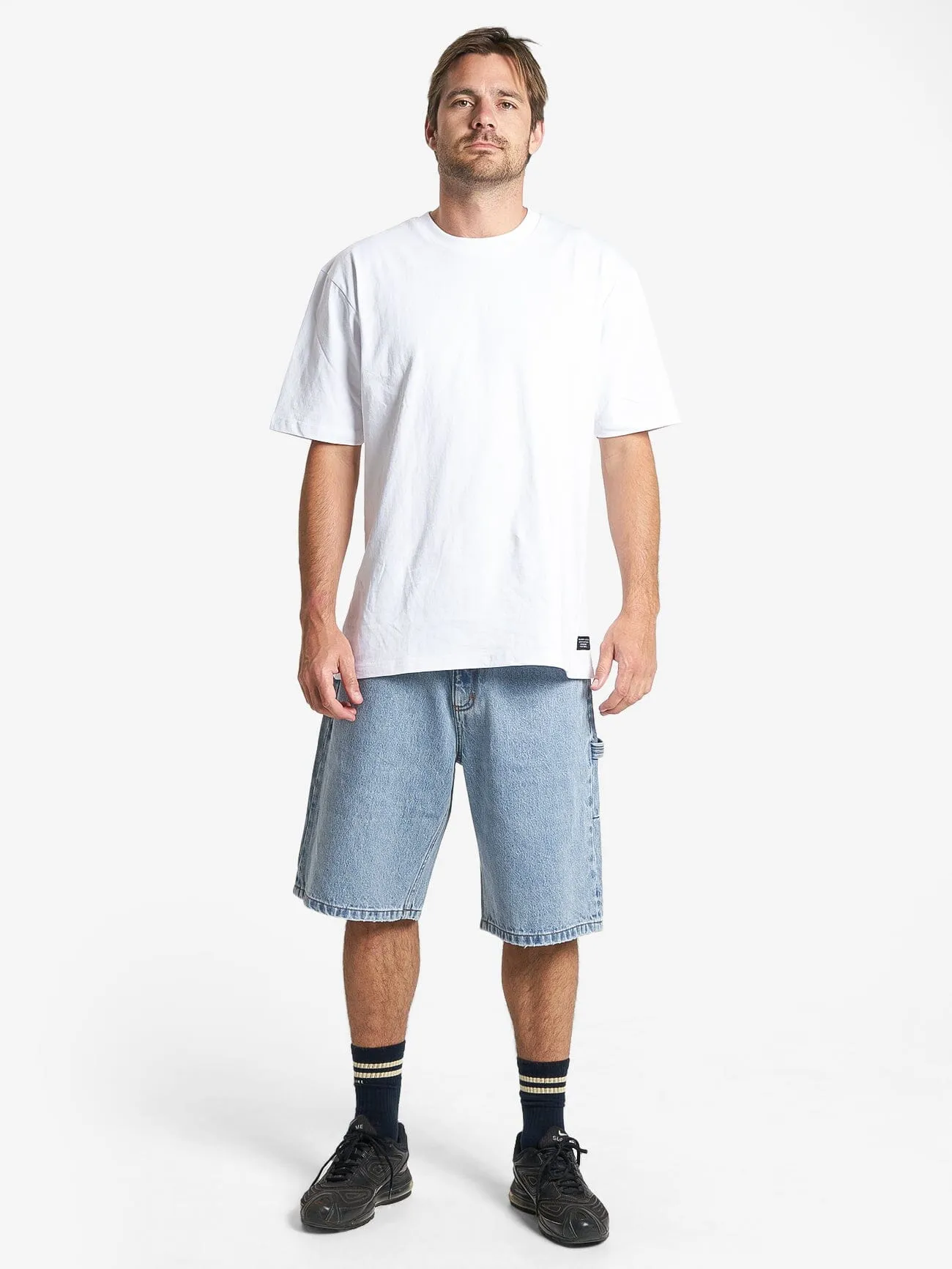 Big Slacker Denim Short - Garage Blue