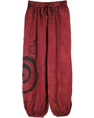 Burgundy Samaya Pants