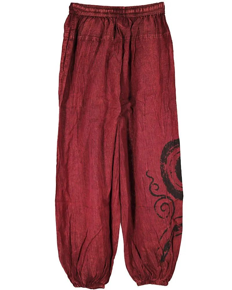 Burgundy Samaya Pants