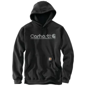 Carhartt Mens Rain Defender Graphic Fleece Pullover Hoodie