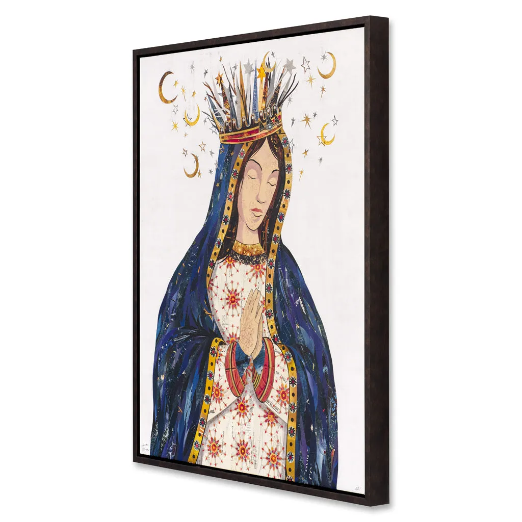 CELESTIAL QUEEN canvas print with float frame