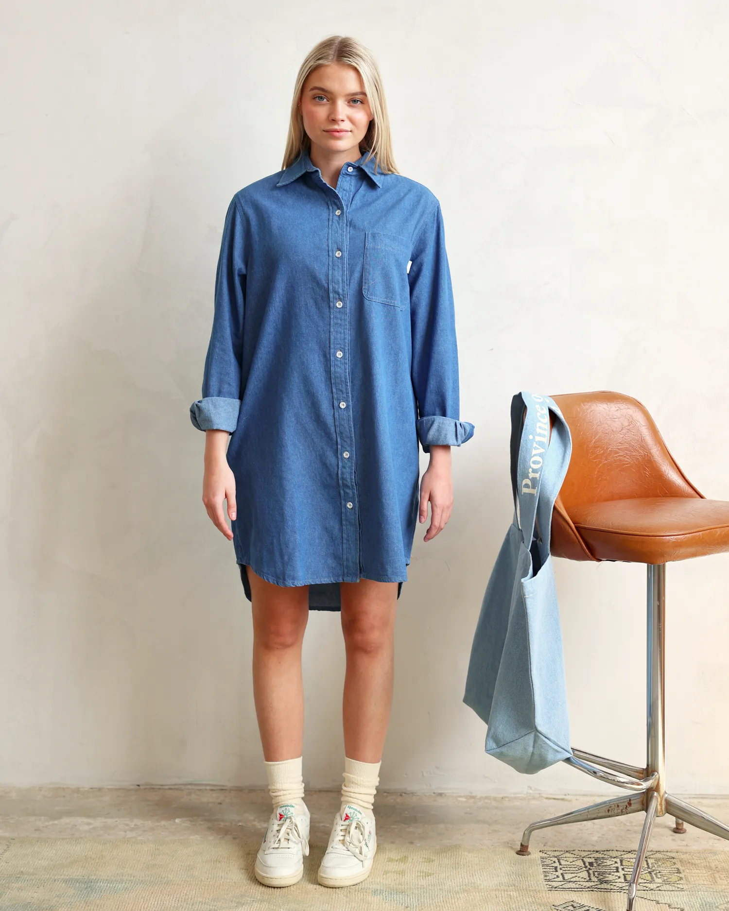 Dark Wash Denim Dress