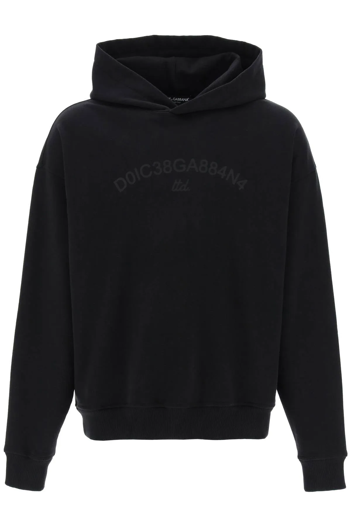 Dolce & Gabbana Hooded Sweatshirt With Logo Print