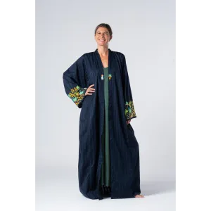 Fellahy Palm Kaftan Silk Cotton