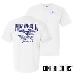 FIJI Comfort Colors Freedom White Short Sleeve Tee