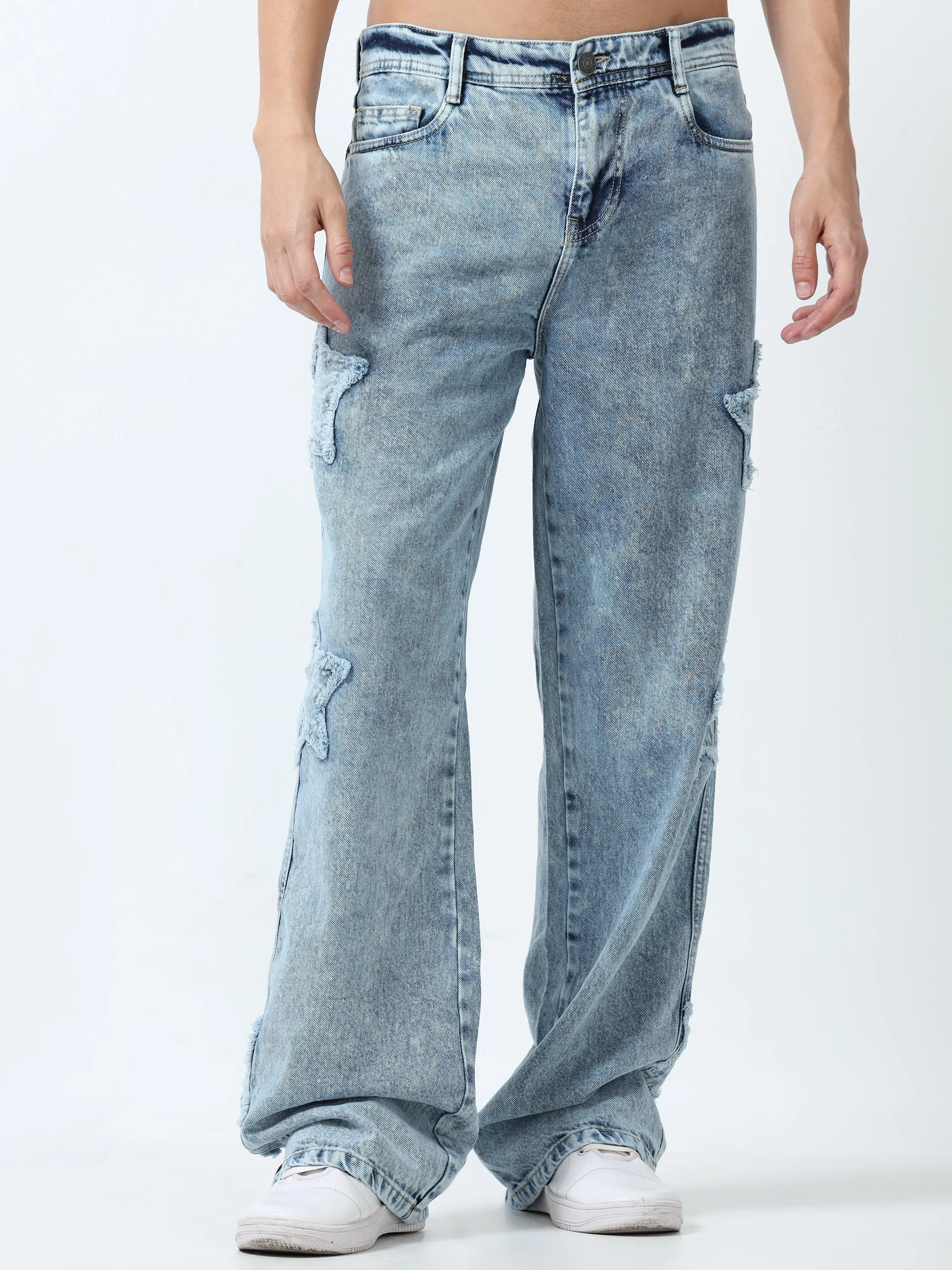 Galatea Loose-Fit Blue Jeans