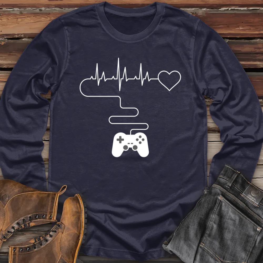 Gamer Heartbeat Long Sleeve