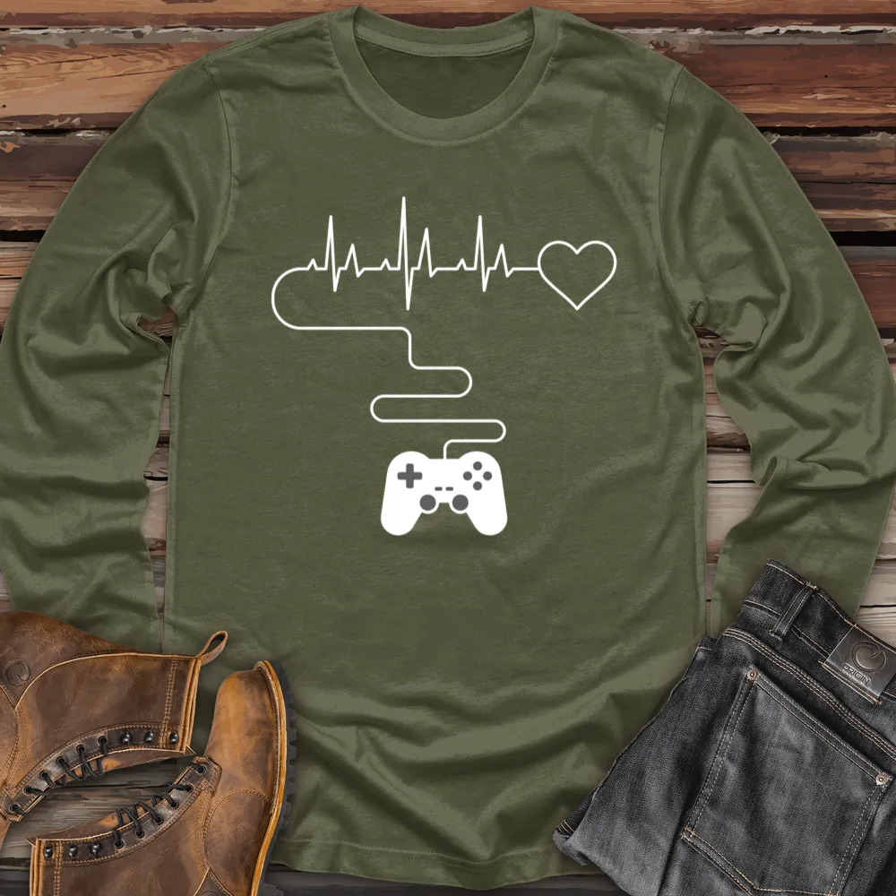 Gamer Heartbeat Long Sleeve