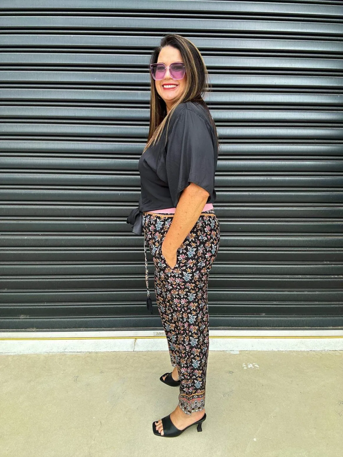 Halo Pants Boho Black