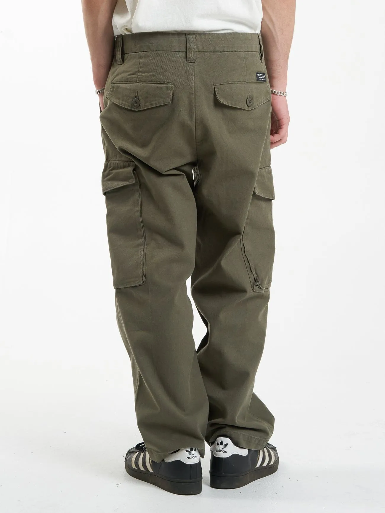 Issued Big Slacker Cargo Pant - Mild Army