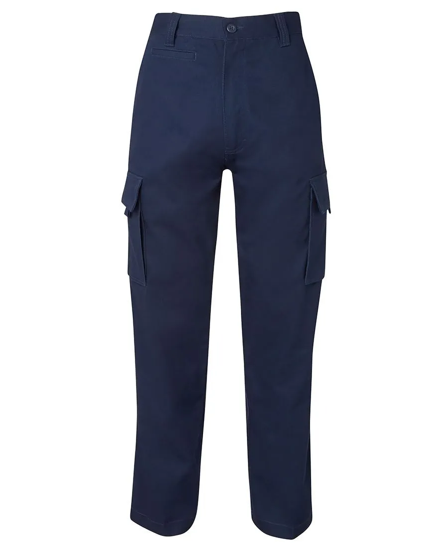 Kids Mercerised Work Cargo Long Pant