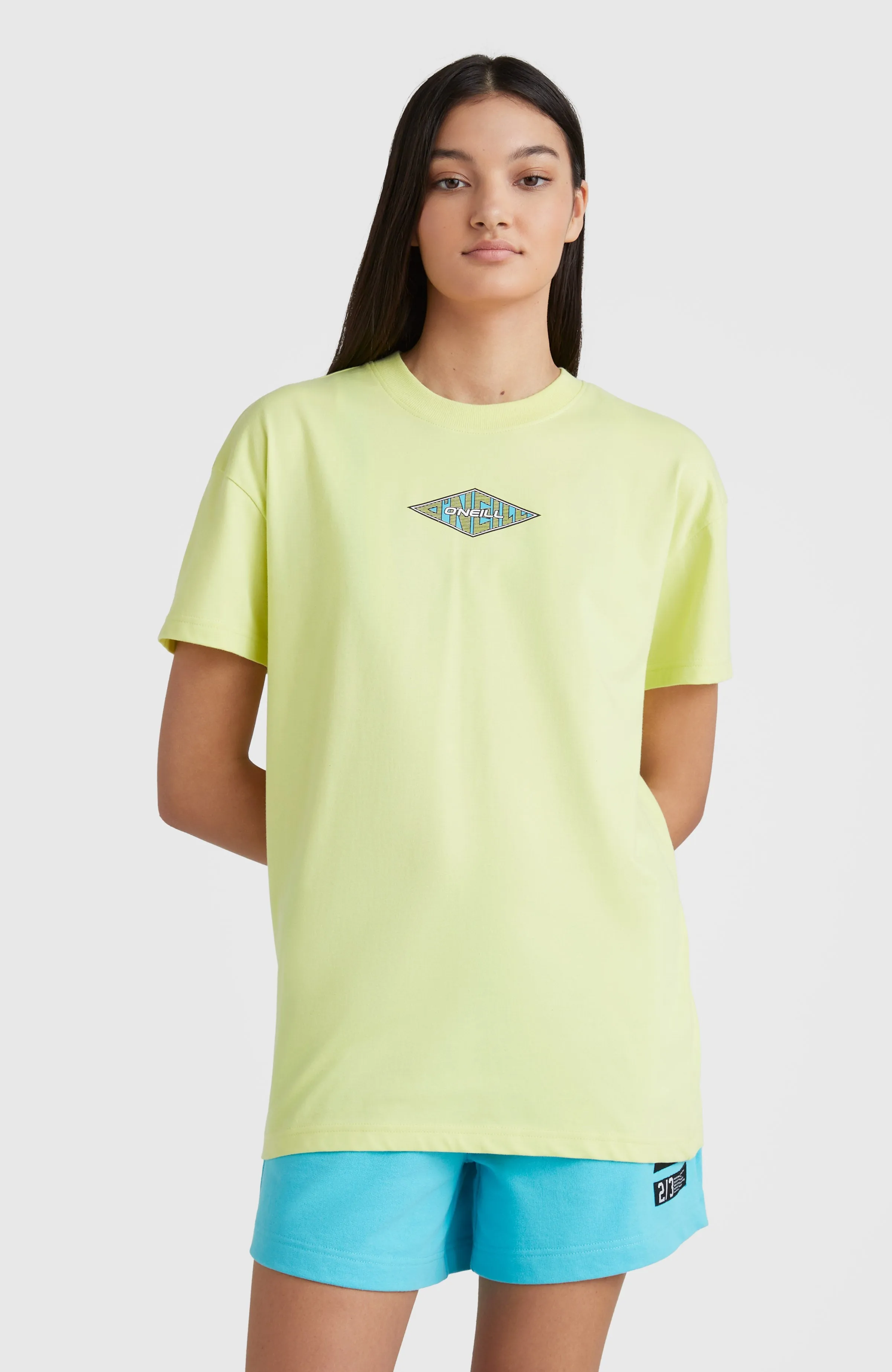 Limbo Graphic Long T-Shirt | Sunny Lime