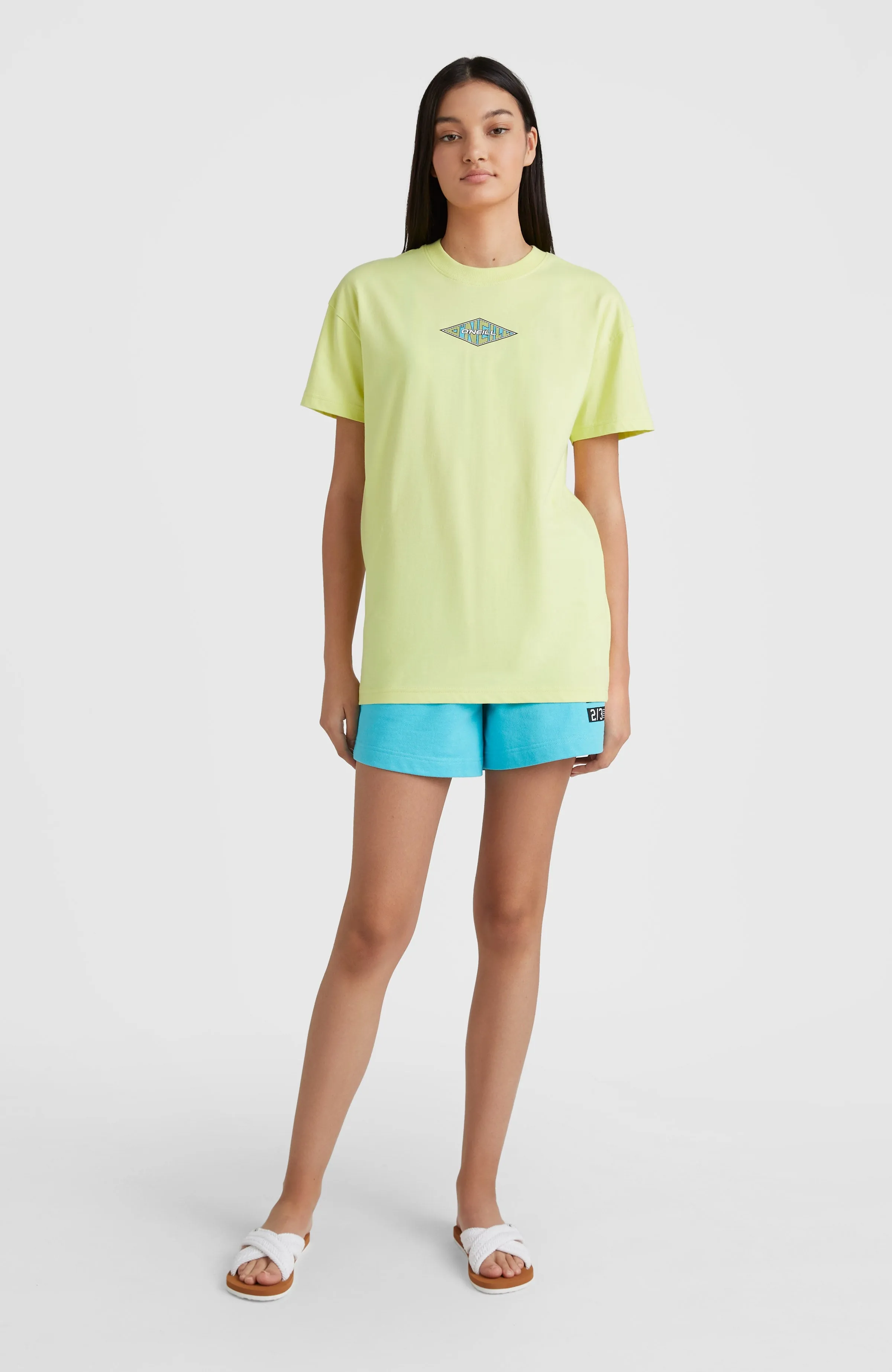 Limbo Graphic Long T-Shirt | Sunny Lime