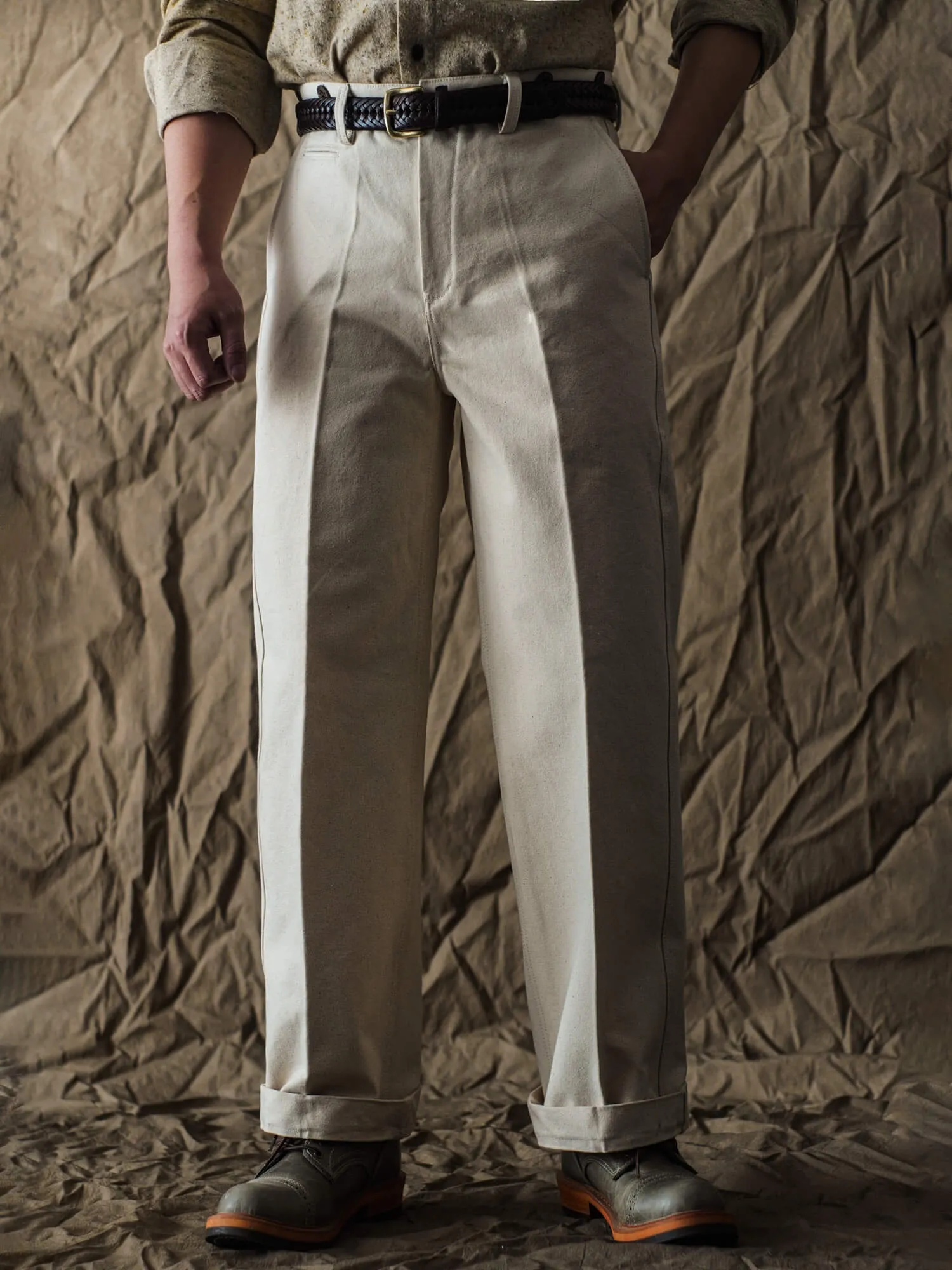 Men's 13OZ Canvas Officer Pants