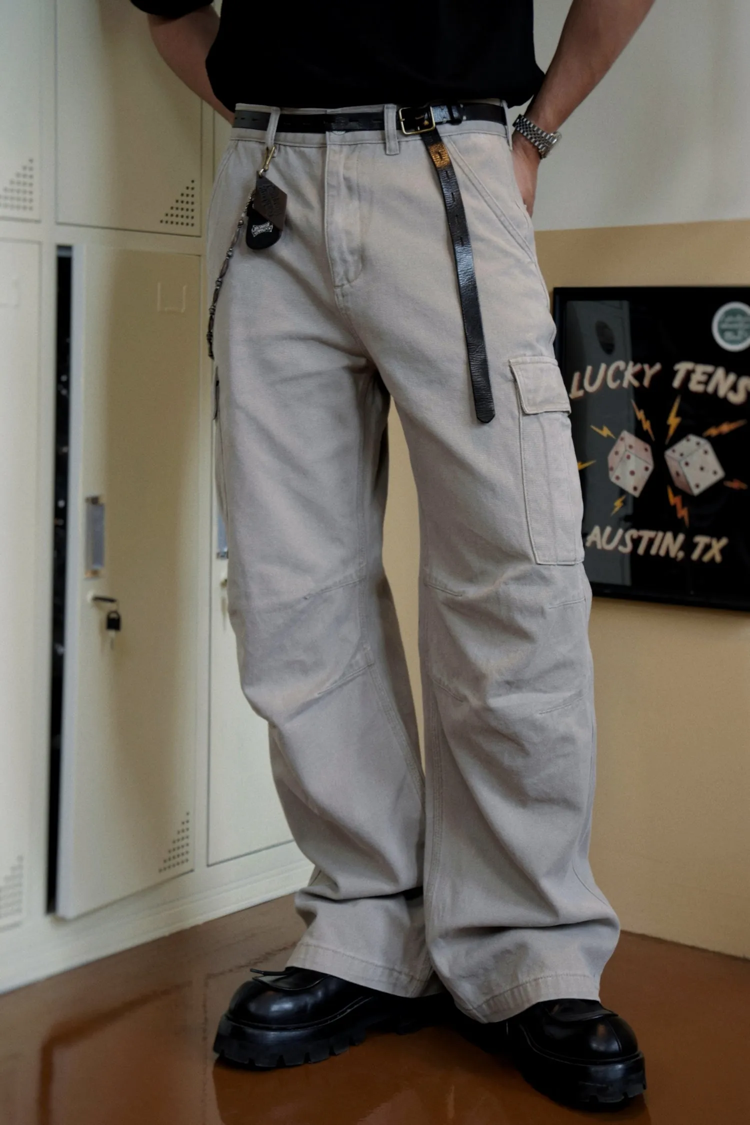 Men's Grey Work Pants