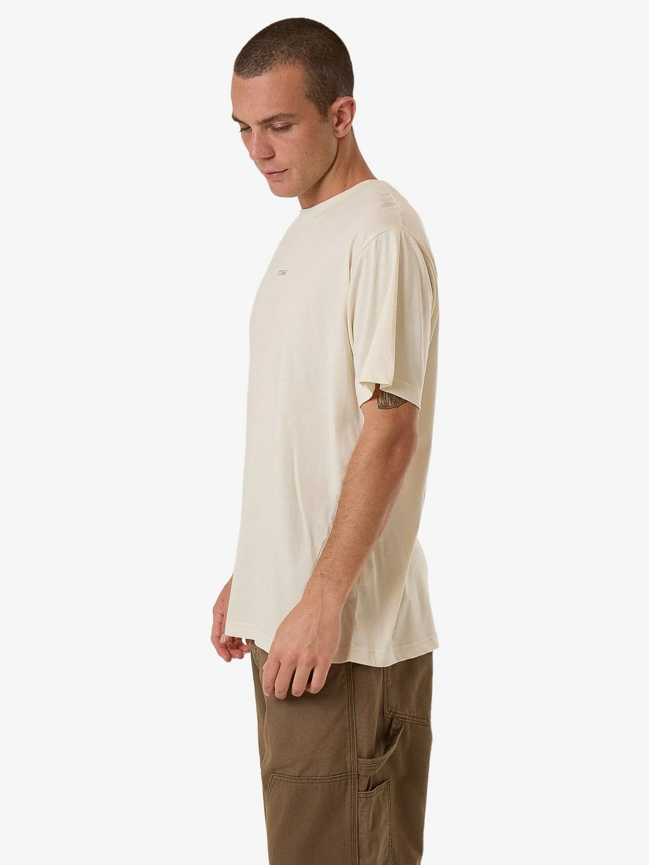 Minimal Thrills Merch Fit Tee - Heritage White