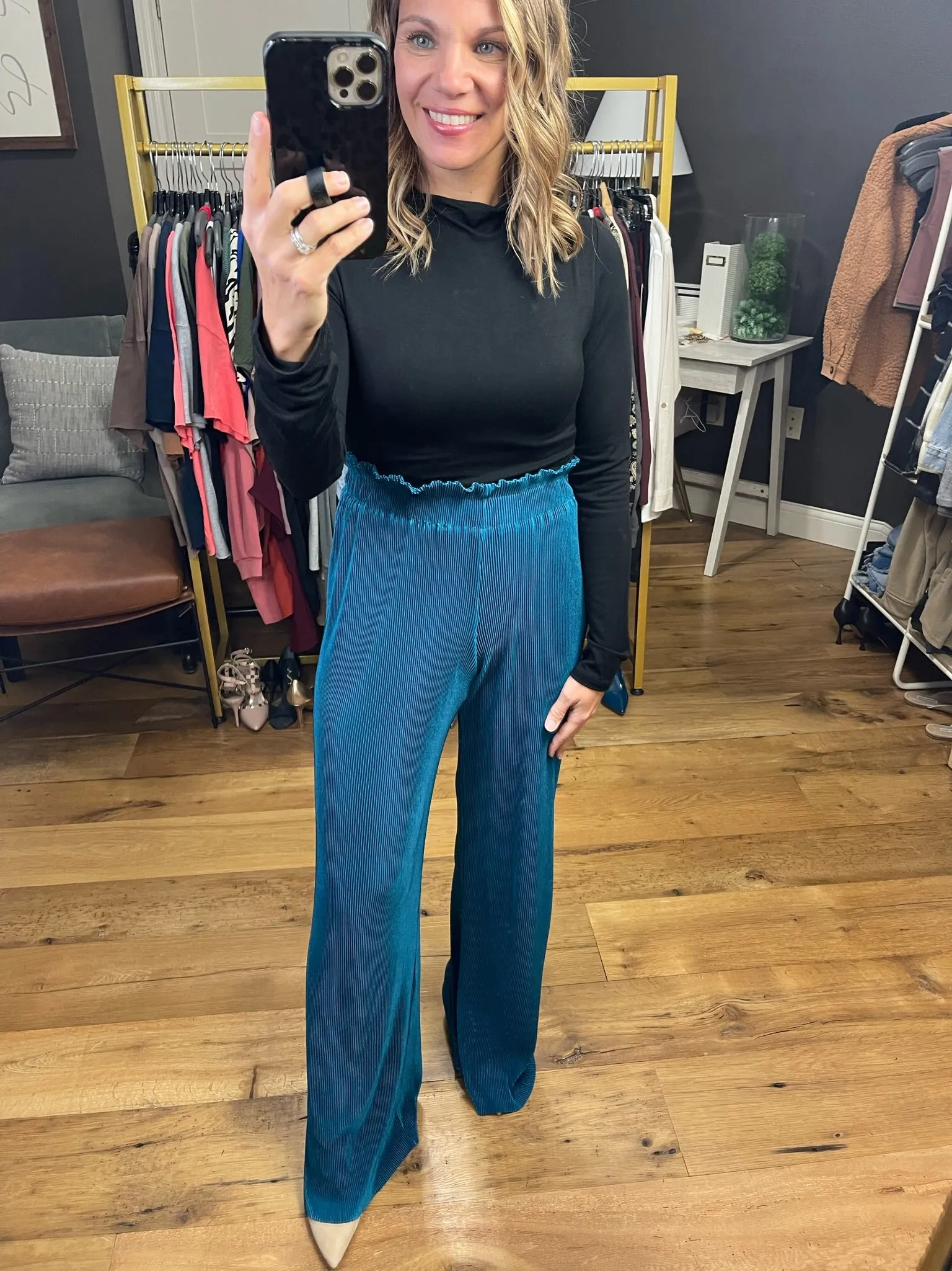 Modern Day Corded Pant - Teal