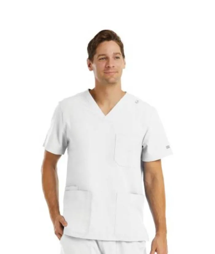 Momentum Mens 4 Pocket, V-Neck Scrub Top