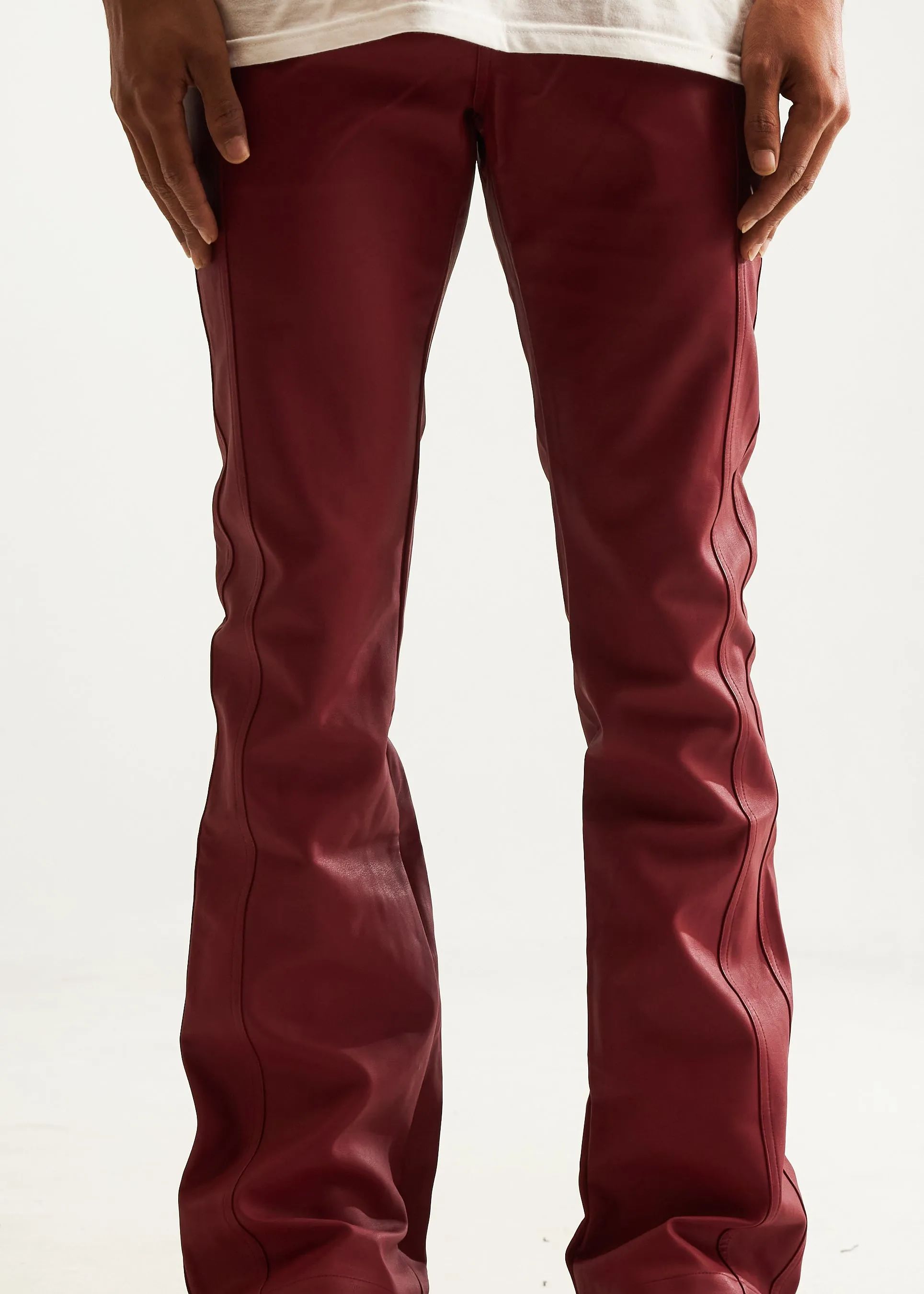 Mont Flare Pants (Red)