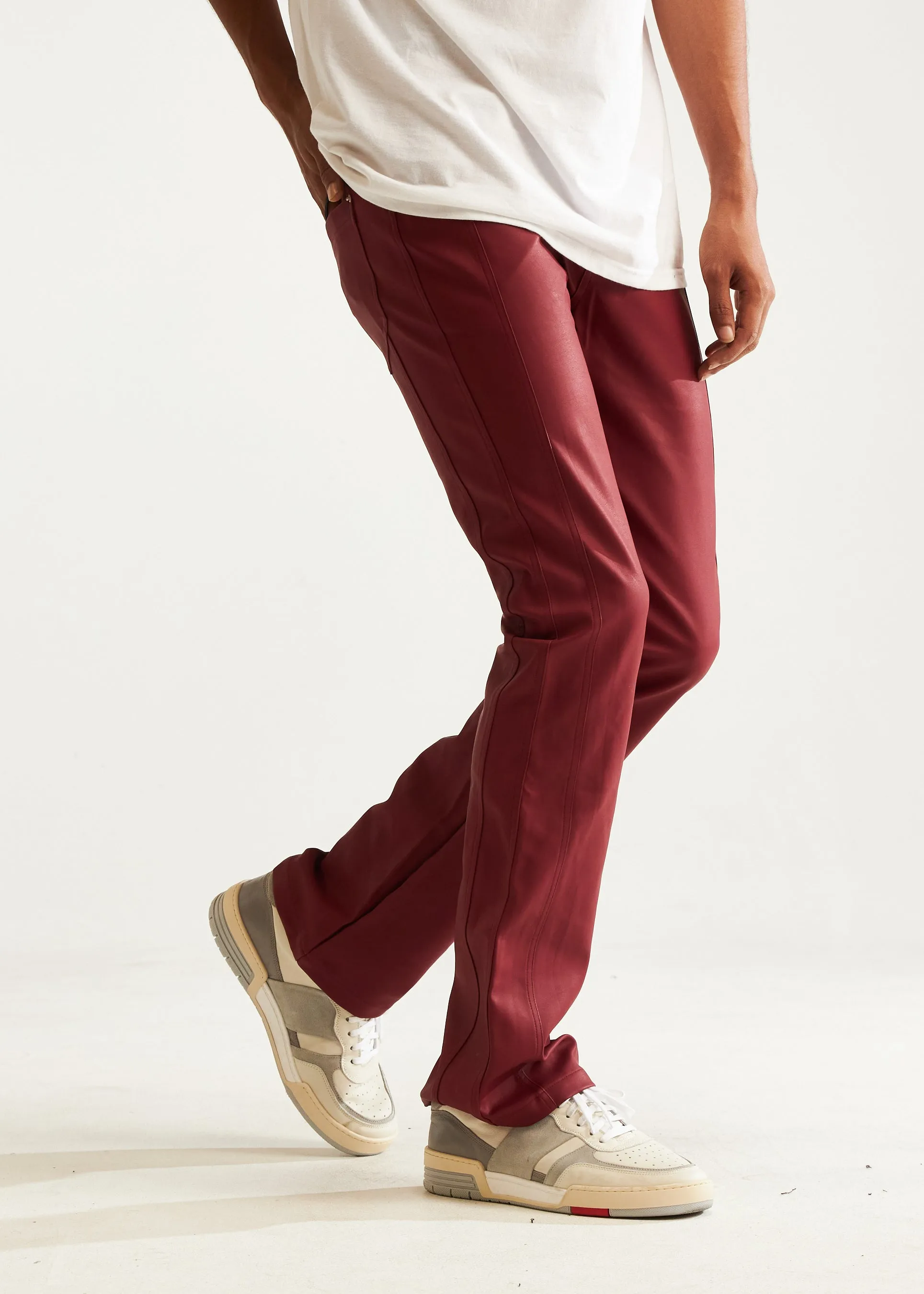 Mont Flare Pants (Red)