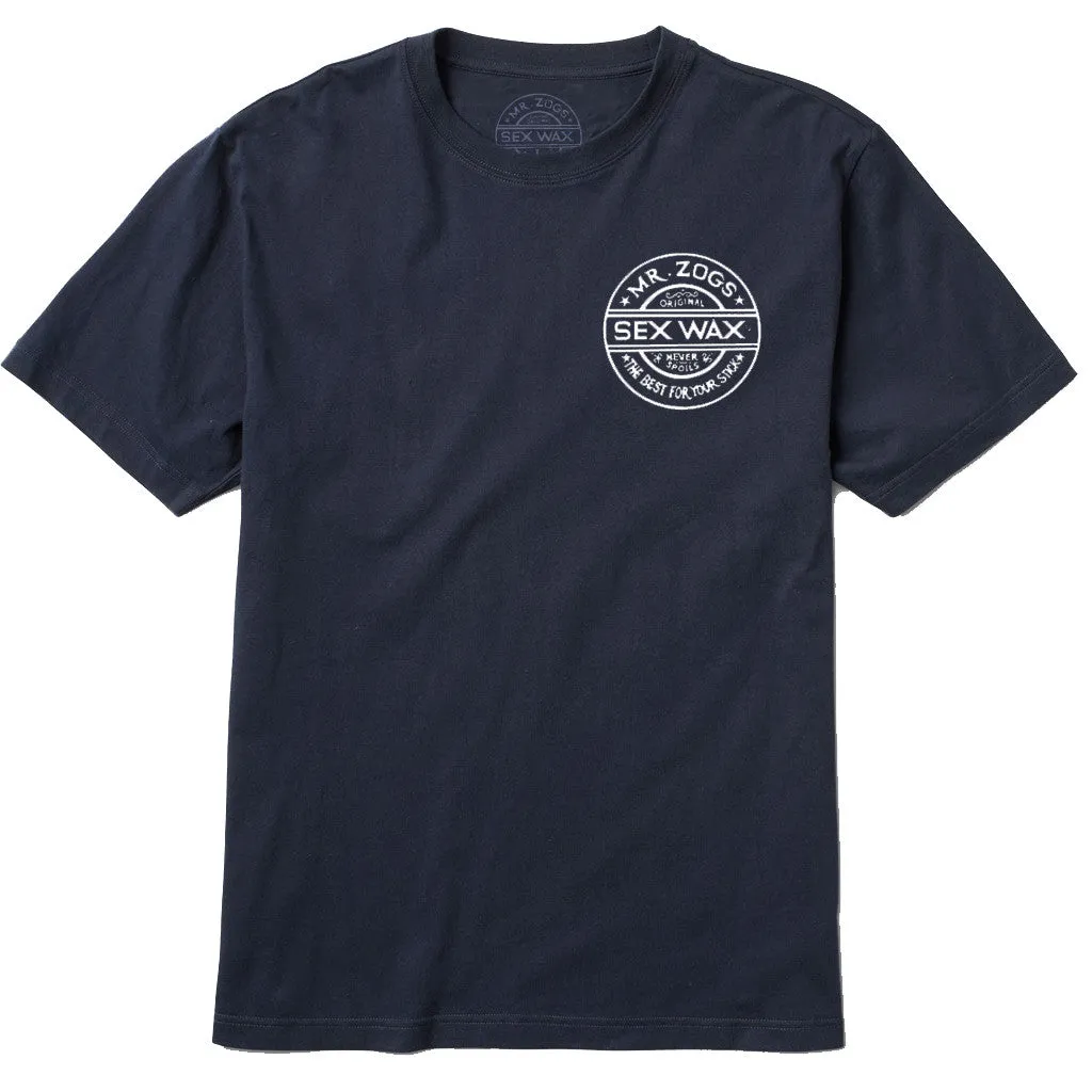 Mr. Zog's Sex Wax Mens Sunrise Tee - Navy