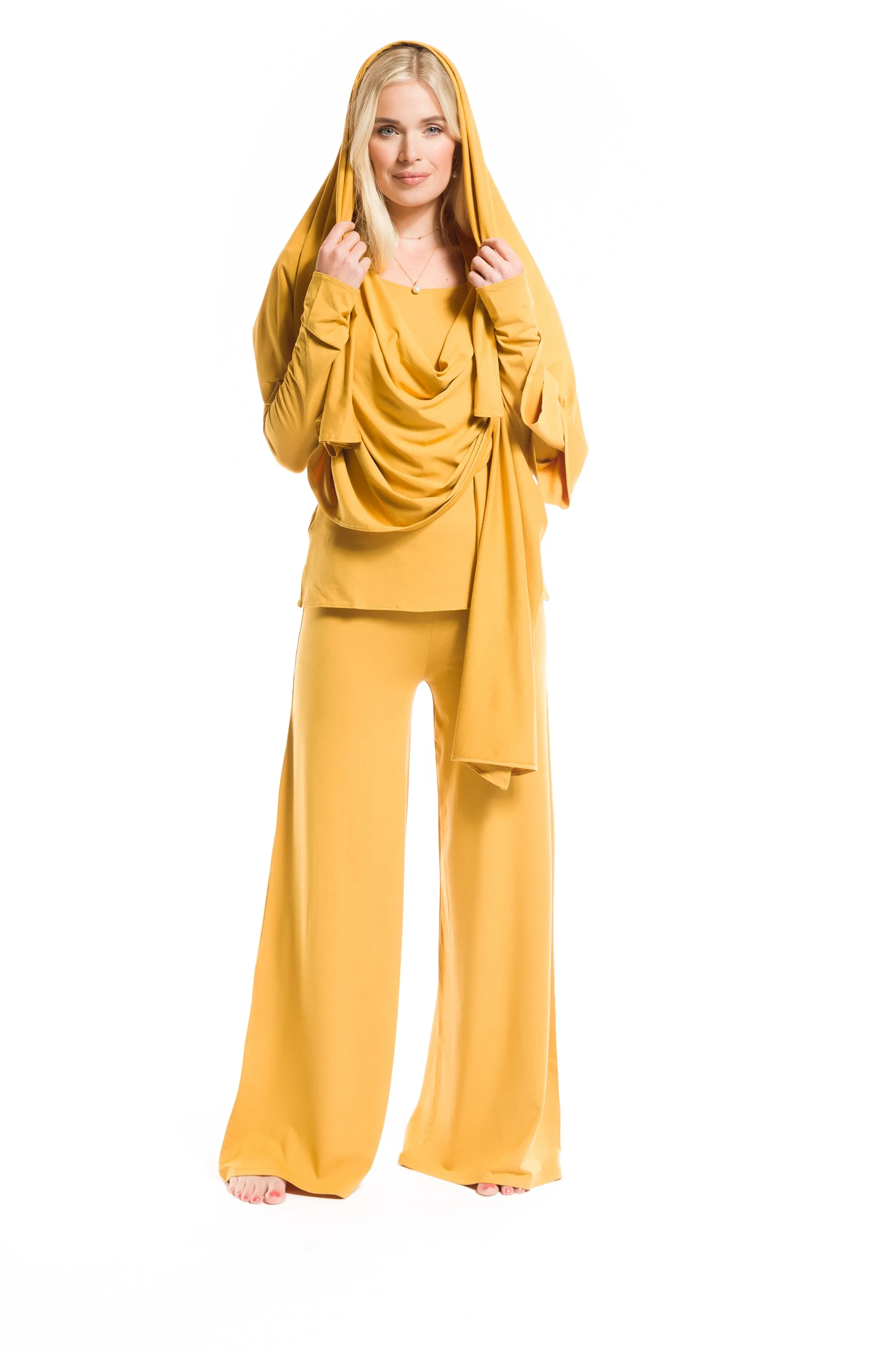 PALAZZO PANTS TIBETAN YELLOW