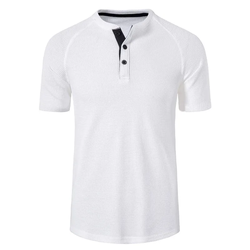 Pologize™ Buttoned Slim T-Shirt