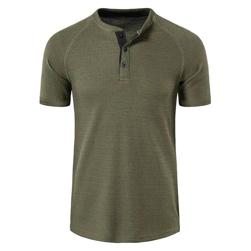 Pologize™ Buttoned Slim T-Shirt