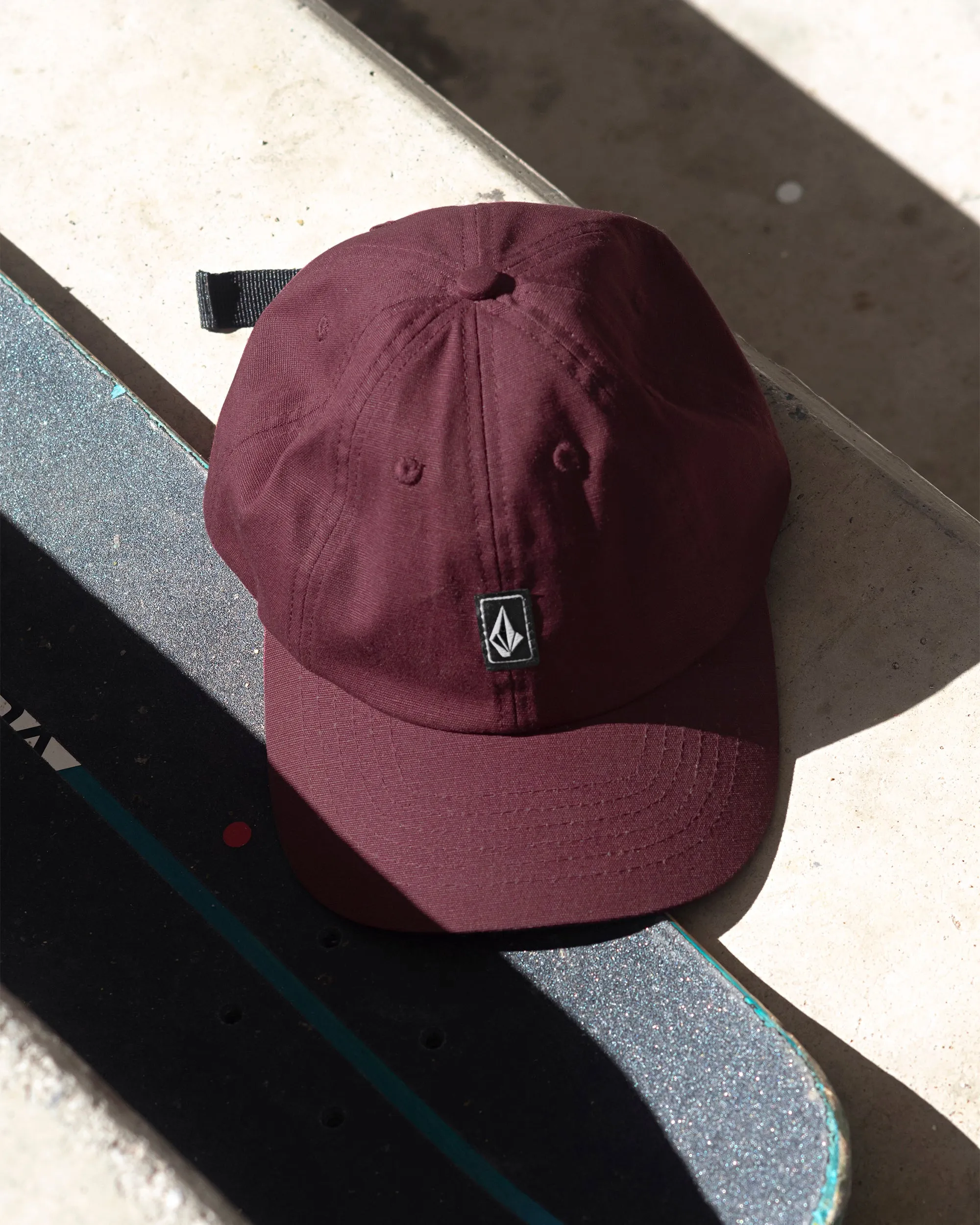 Ramp Stone Adjustable Hat - Merlot