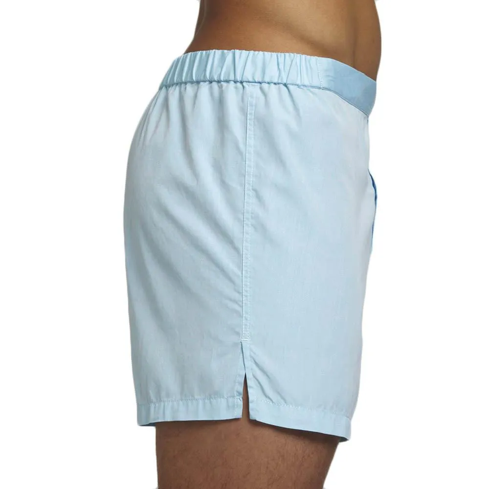 Slim-Fit Boxers Turquoise Solid