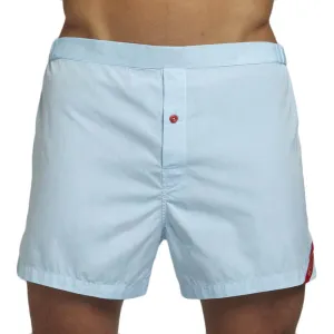 Slim-Fit Boxers Turquoise Solid