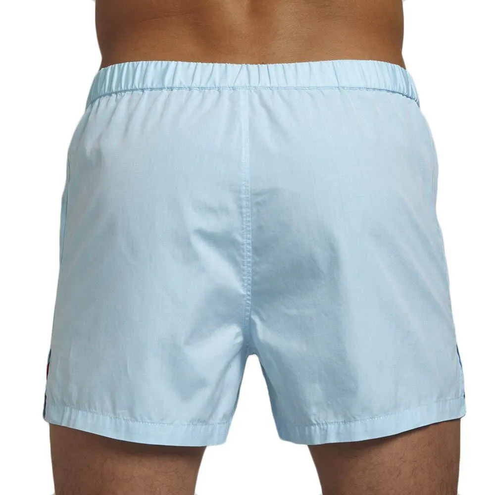 Slim-Fit Boxers Turquoise Solid