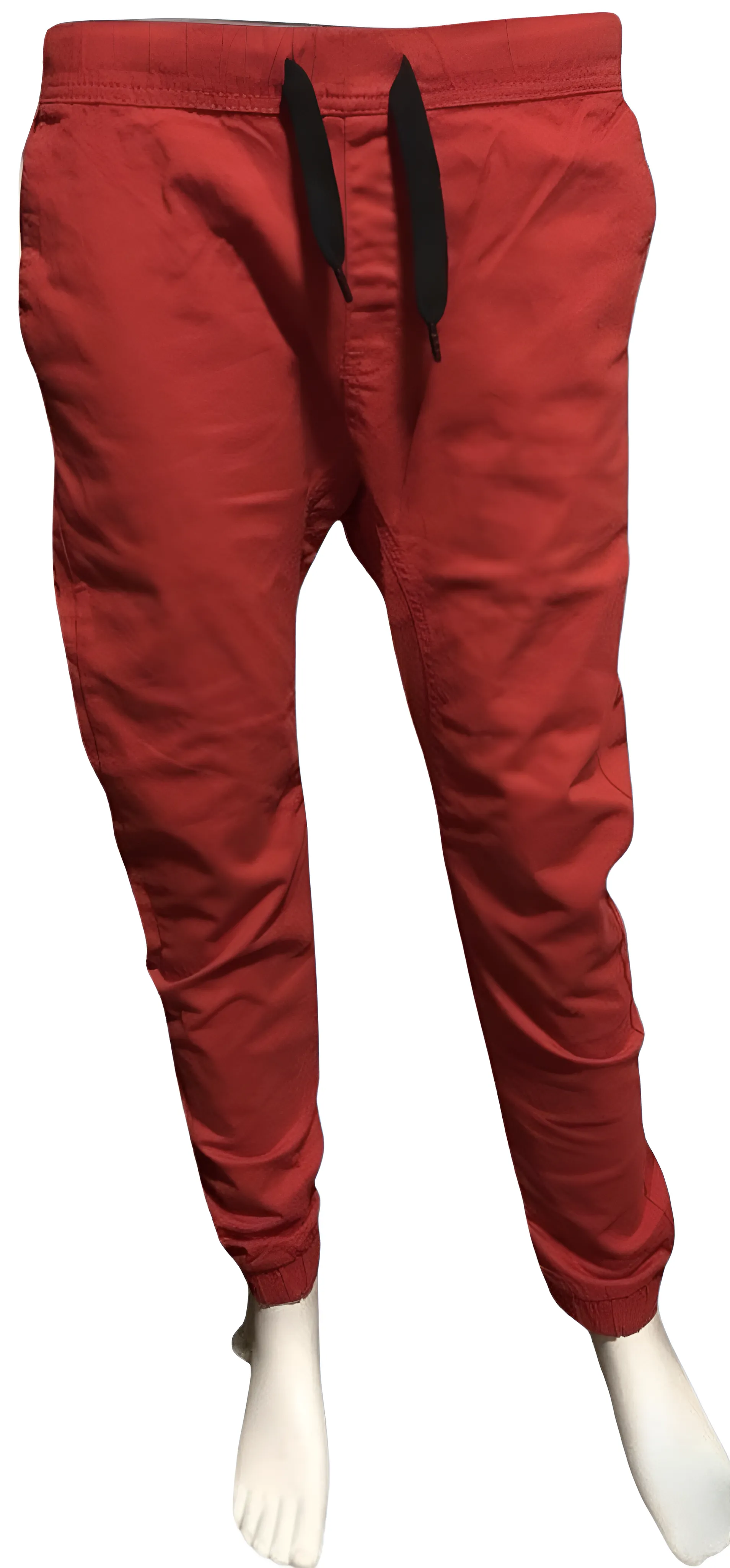 ^SOUTHPOLE^ (RED) COTTON JOGGER PANTS (SLIM FIT)