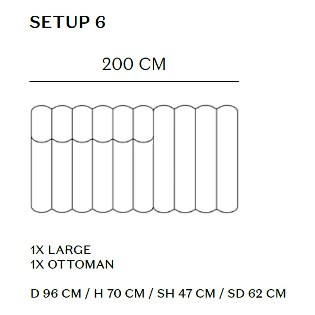 Studio Modular Sofa - Setup 6