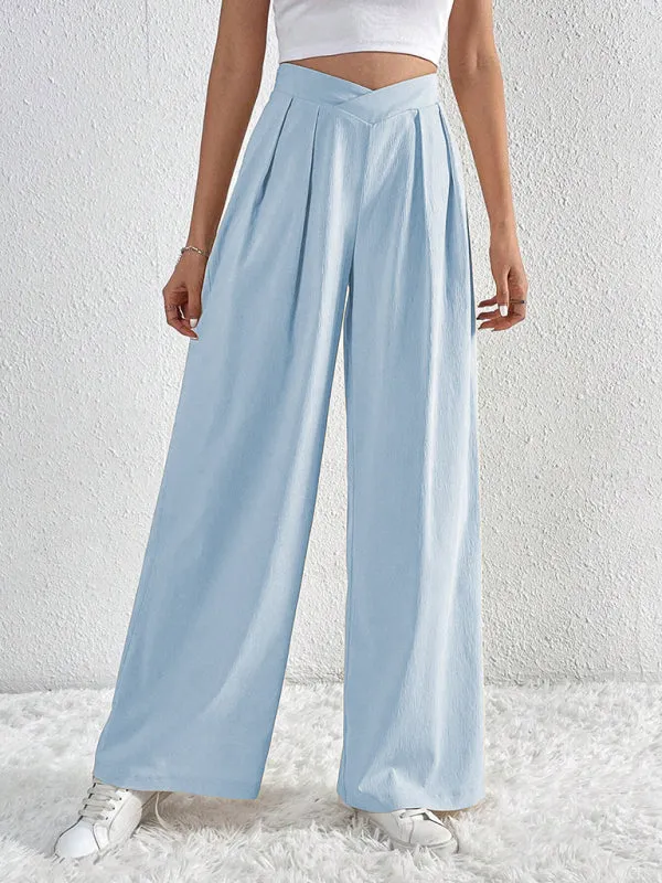 TEEK - Commuter Pleated Casual Wide Leg Pants