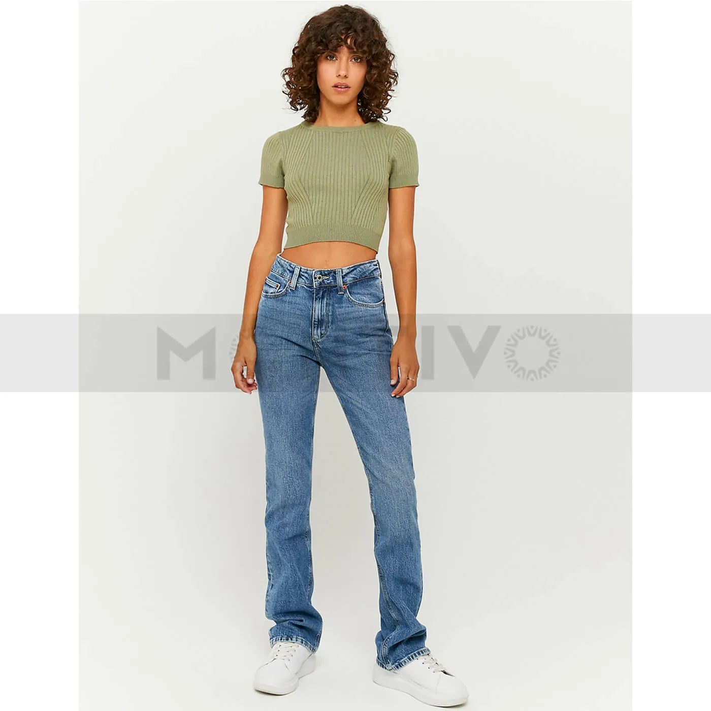 TW High Waist Wide Leg Jeans