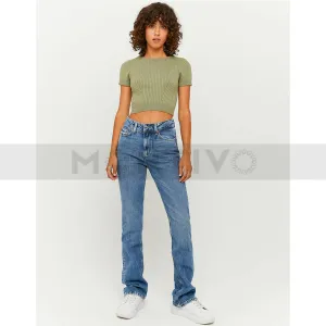 TW High Waist Wide Leg Jeans