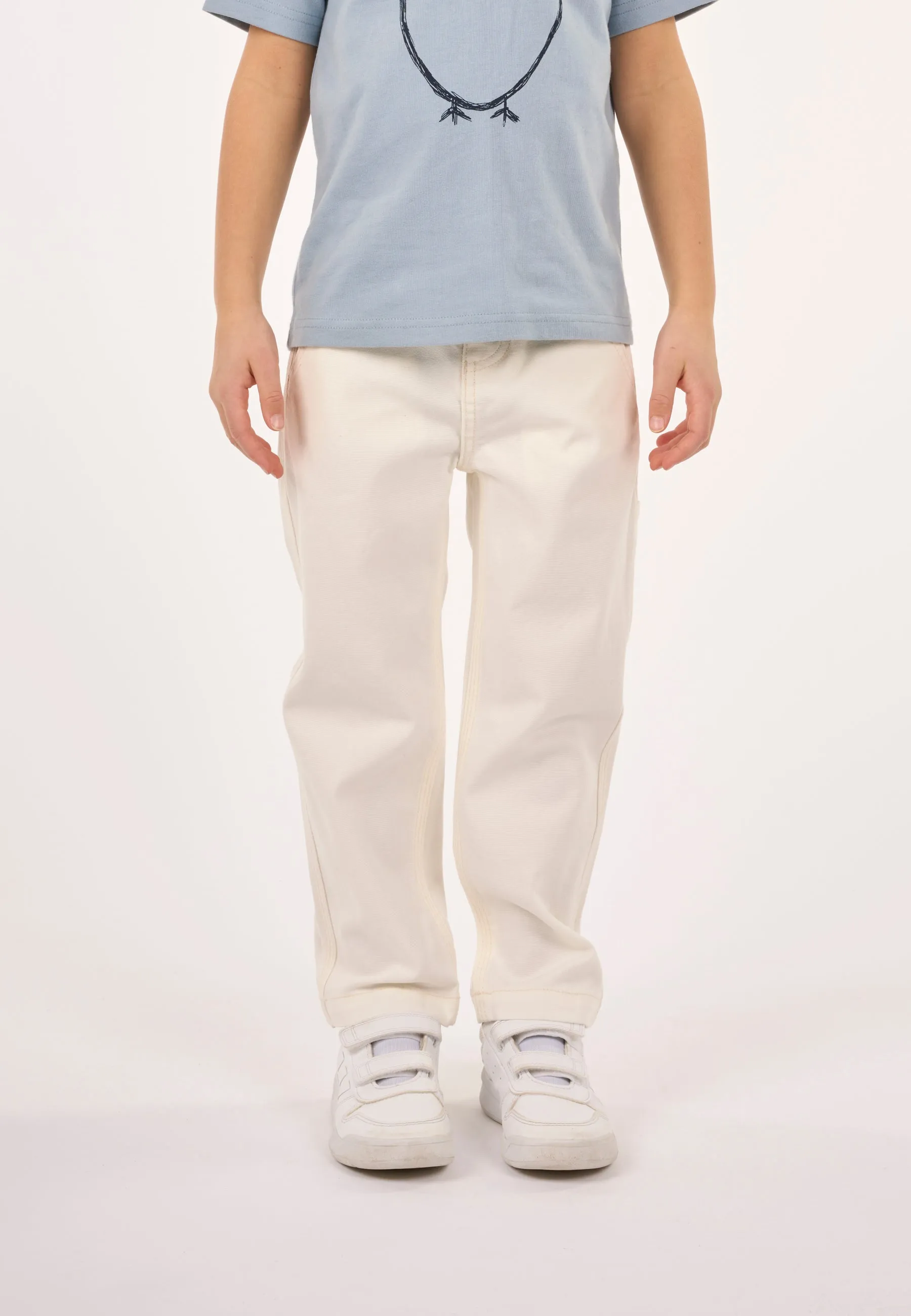 Wide fit pant - Star White