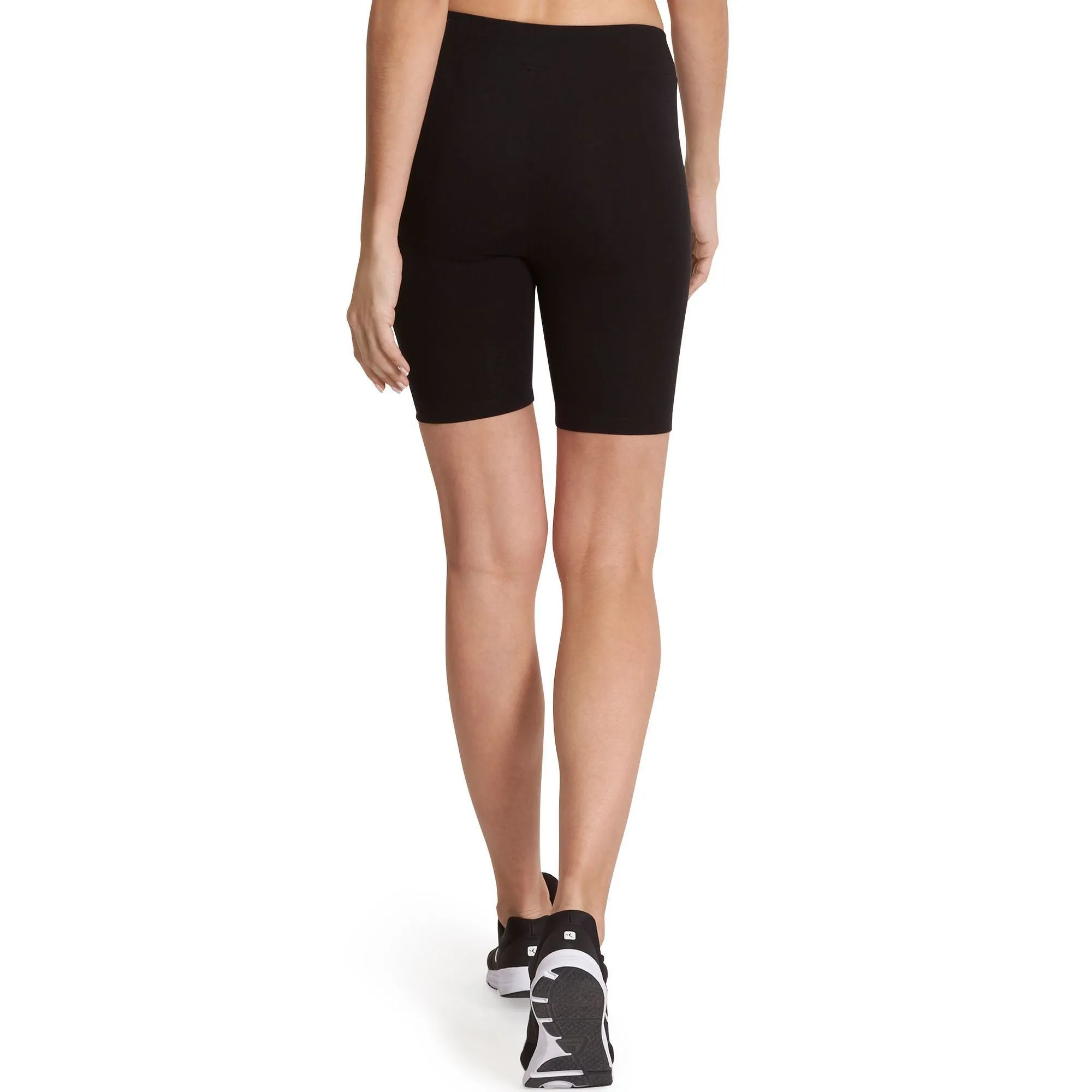 Women's Gym and Pilates Slim-Fit Shorts Fit 